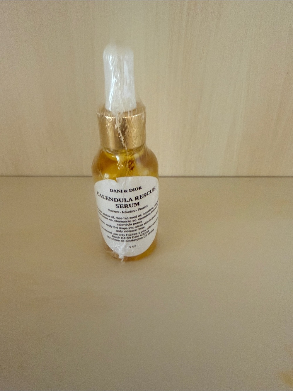 Calendula Rescue Serum - Golden Yellow